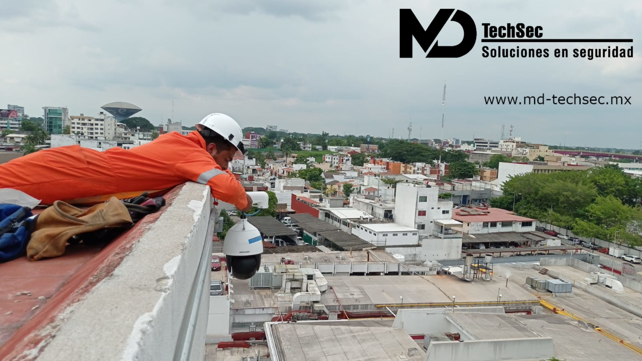 Sistema CCTV industrial — MD TechSec