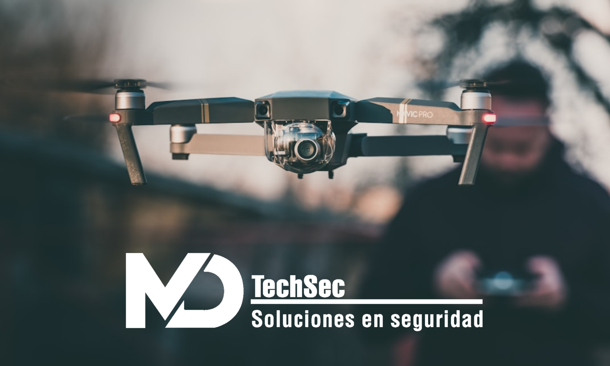 Servicio de vigilancia aérea con drones para seguridad empresarial y patrimonial — MD TechSec